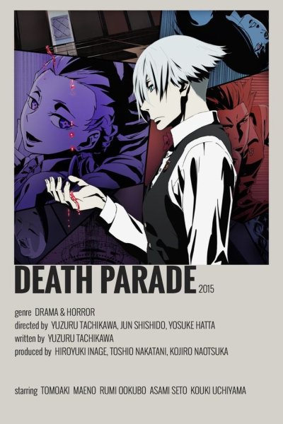 Death Parade Постер