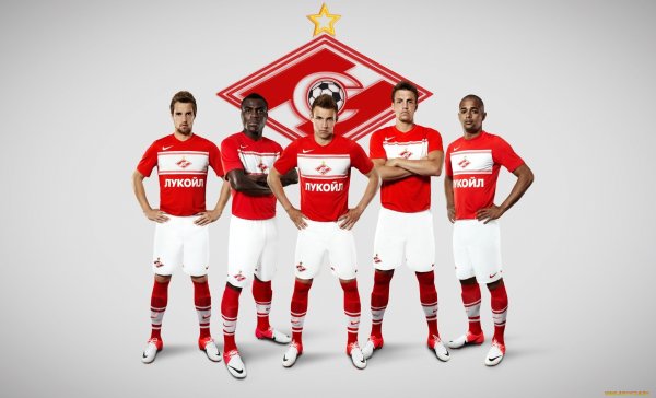 Форма футбольной команды Спартак Москва