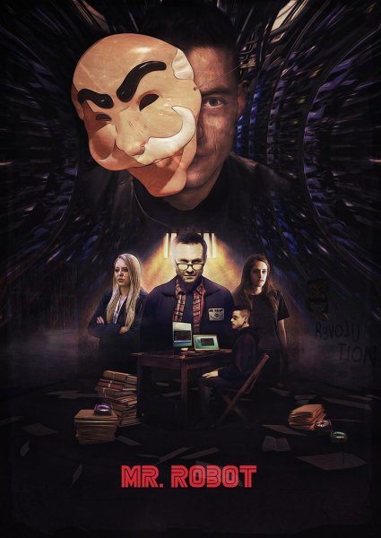 Мистер робот сериал Постер