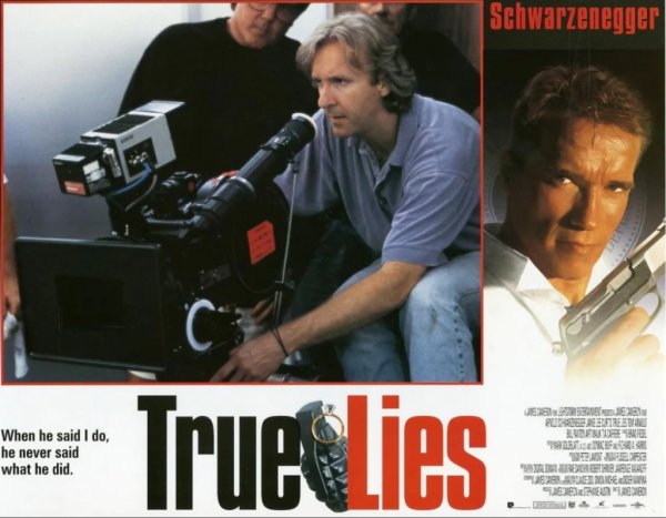 Правдивая ложь фильм 1994 Постер