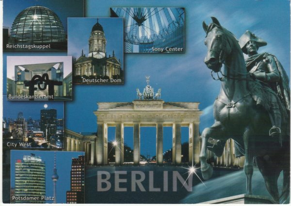 Достопримечательности Германии коллаж