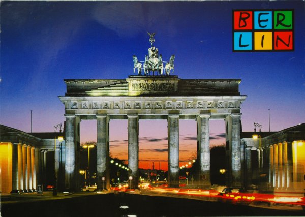 Художественный символ Германии Бранденбургские ворота