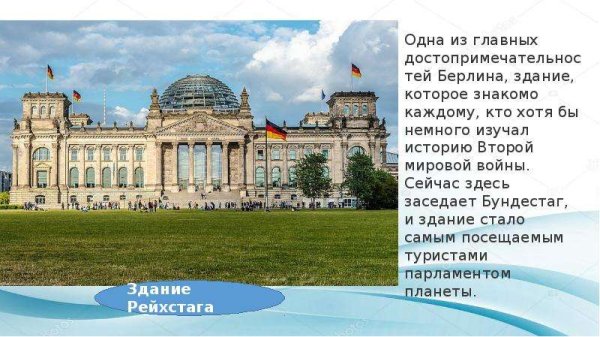 Рейхстаг краткая информация