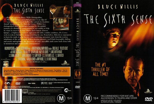 Шестое чувство фильм 1999 Постер