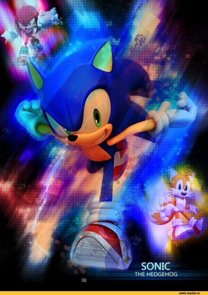 Sonic the Hedgehog 1991 Постер