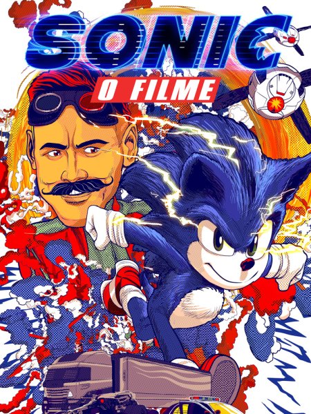 Соник 2020 Постер