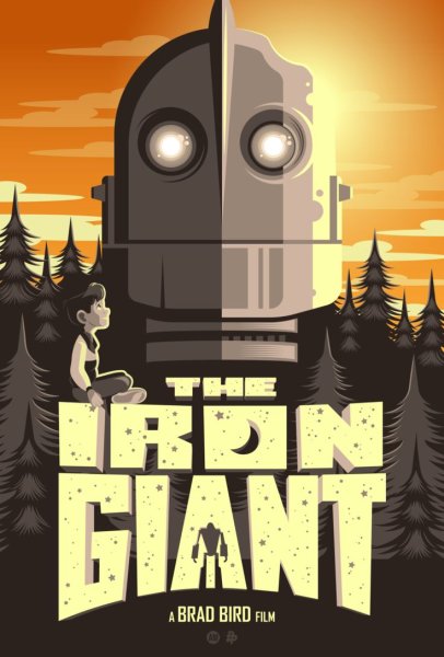 The Iron giant 1999 Постер