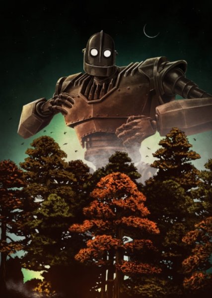 Стальной гигант Постер арт