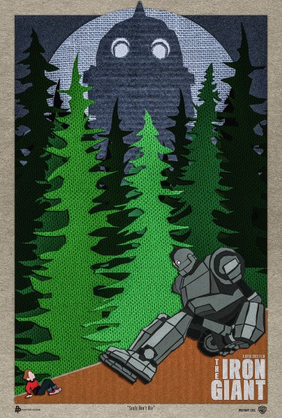 The Iron giant 1999 Постер