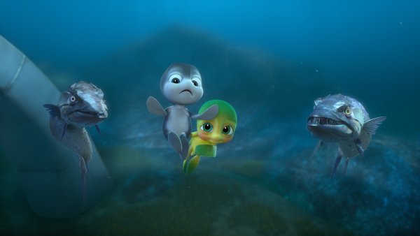 Шевели ластами черепашка