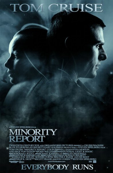 Minority Report 2002 poster