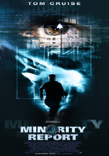 Minority Report 2002 poster