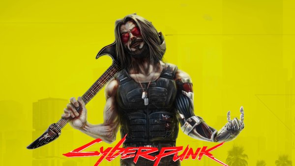Samurai Cyberpunk 2077 обои на телефон