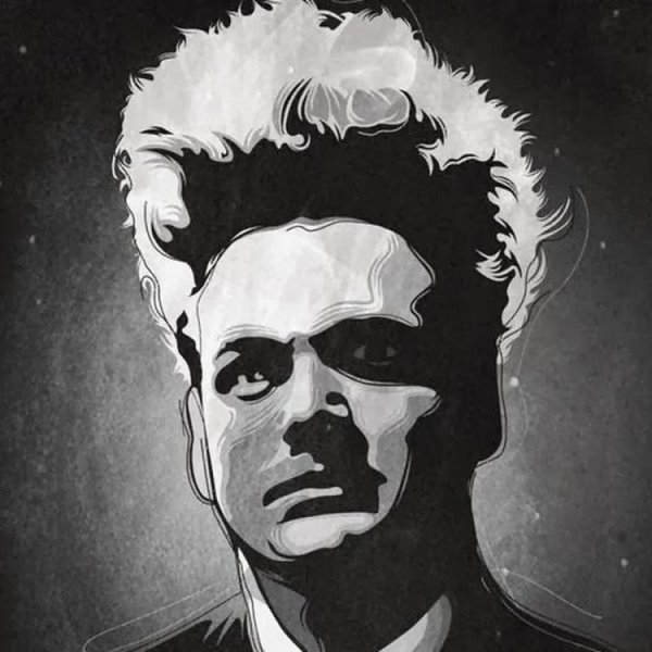 Дэвид Линч с бородой