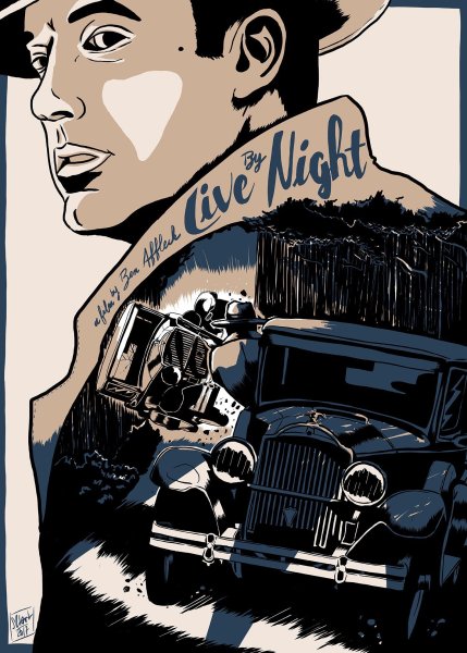 Плакаты в гангстерском стиле