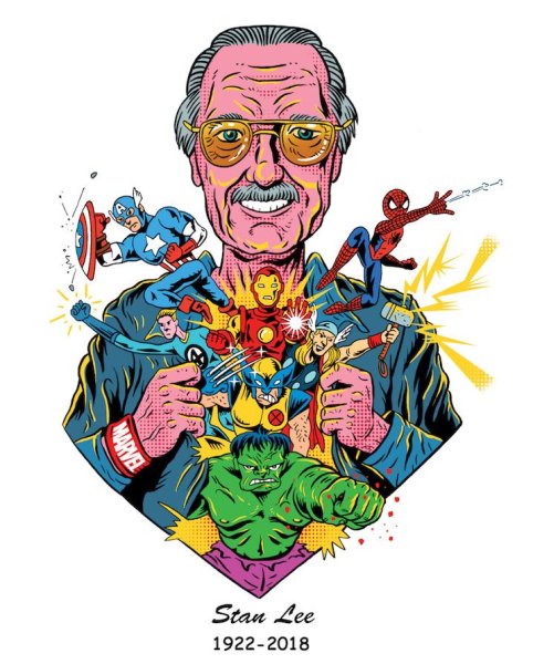 Стэн ли Марвел арт