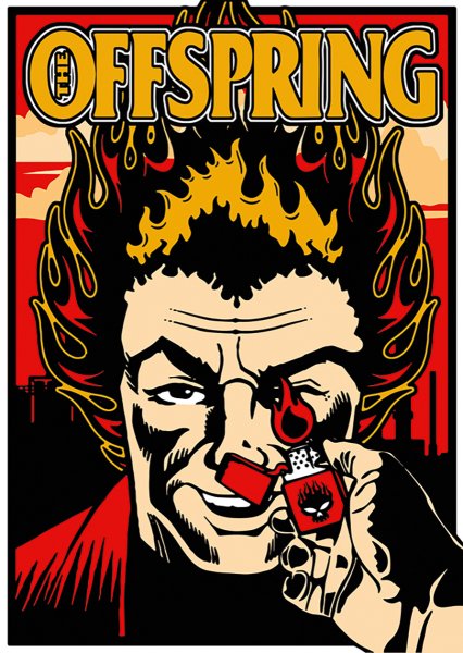 The Offspring плакат