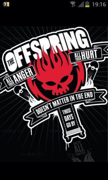 The Offspring плакат