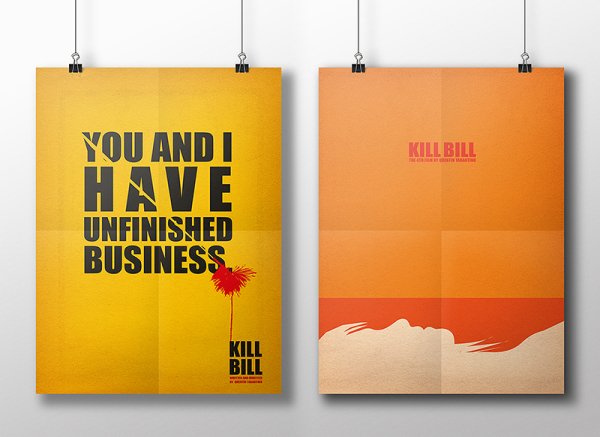 Плакат убить Билла для печати