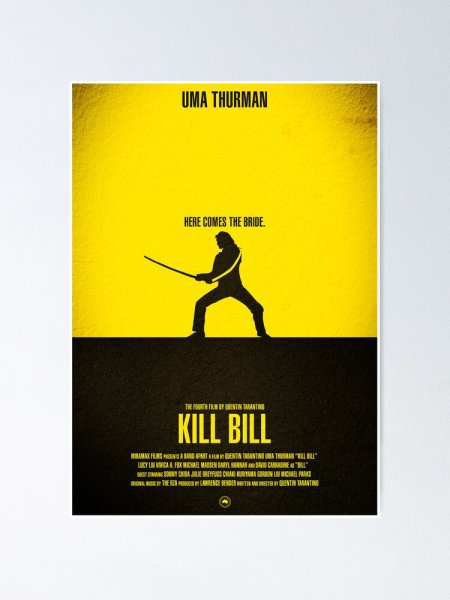 Убить Билла фильм 1 Постер
