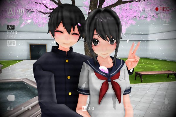 Яндере симулятор Аяно и Осана