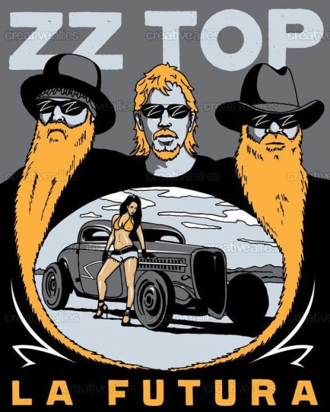 Плакаты группы ZZ Top