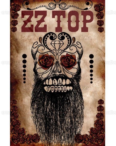 ZZ Top логотип группы