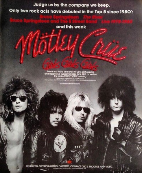 Motley Crue плакаты