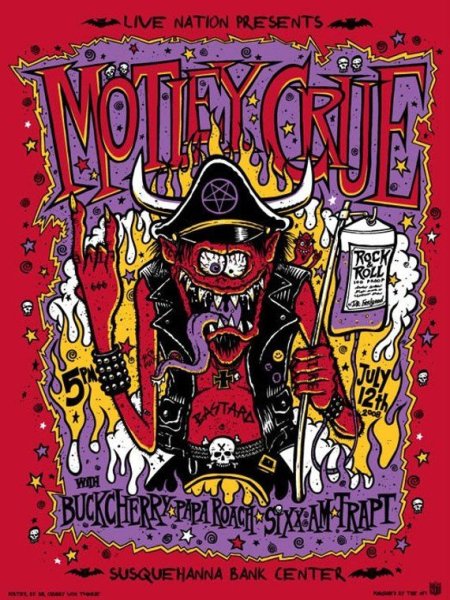 Мотли Крю в 80-х