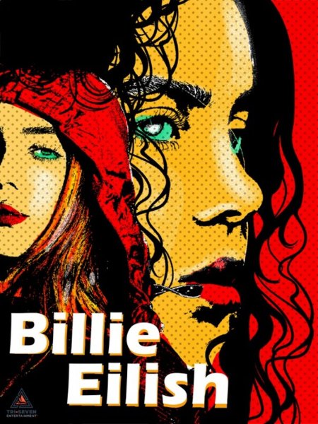 Билли Айлиш плакат