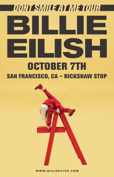 Билли Айлиш Постер