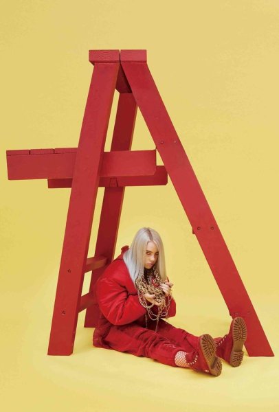 Билли Айлиш плакат