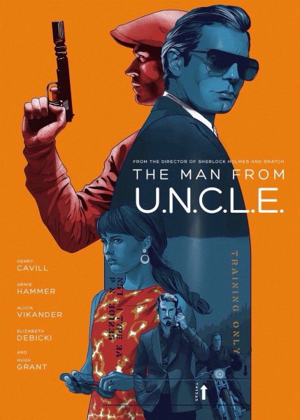 The man from u.n.c.l.e., 2015 Постер