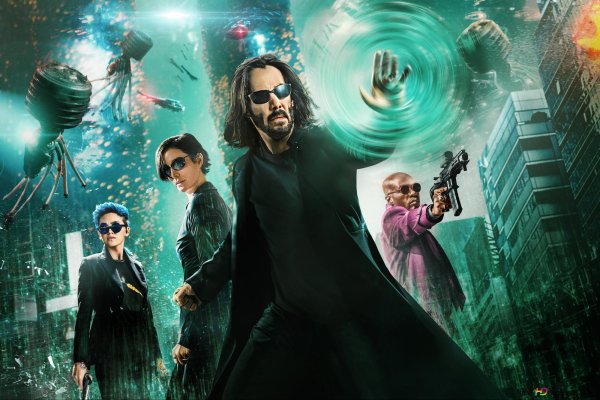 Нео и Тринити матрица 4