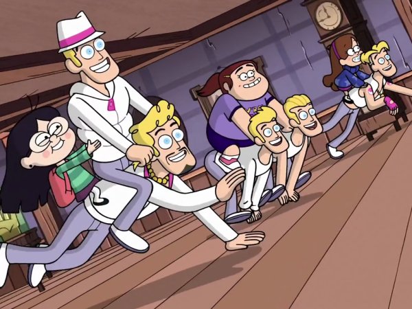 Гравити Фолз группа пару раз