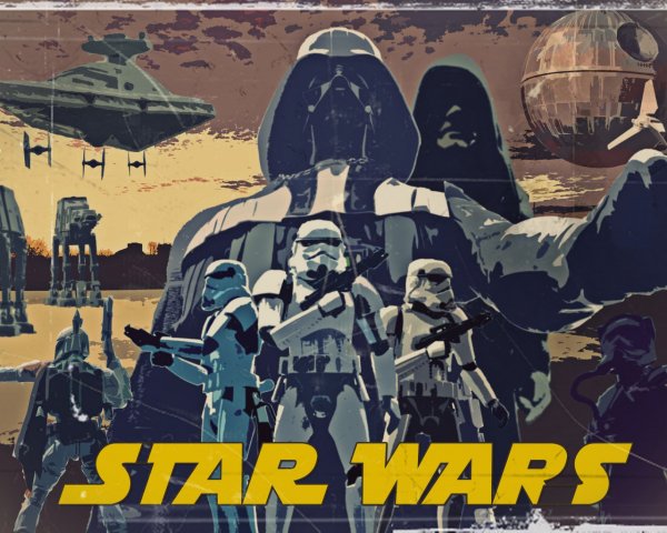 Постэры Звёздные войны