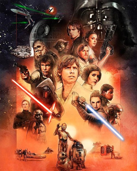 Звёздные войны сага Скайуокеров