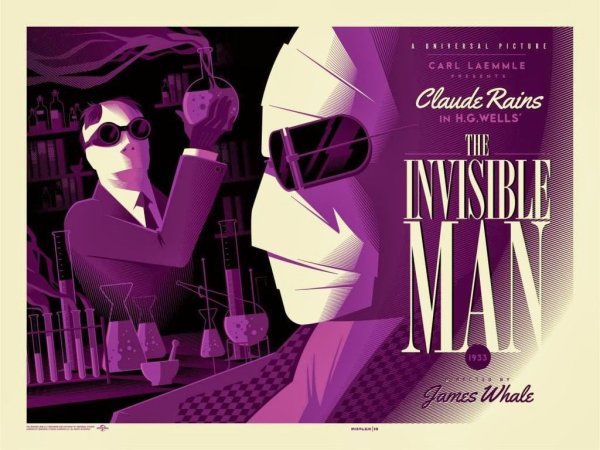Invisible man 1933 Постер