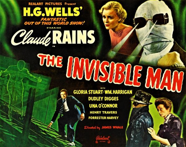 Человек невидимка 1933 Постер