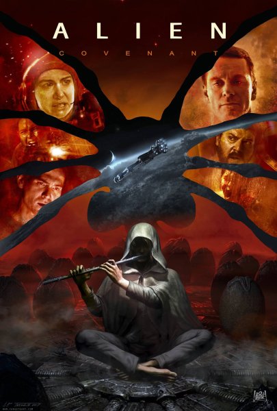 Чужой Завет фильм 2017 Постер