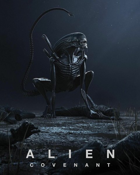 Чужой Завет фильм 2017 обложка