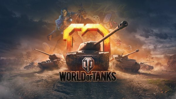 Логотип WOT 10 лет
