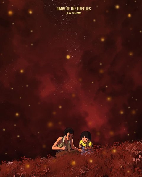 Grave of the Fireflies poster