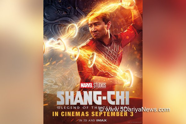 Shang chi and the Legend of the ten Rings 2021 poster