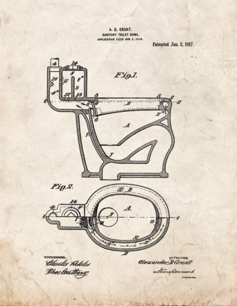 Вывески в туалетных комнатах