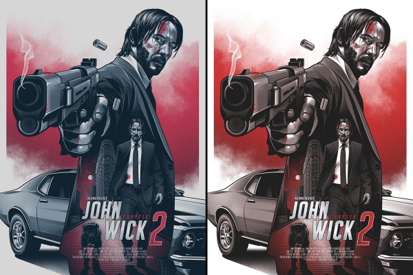 Джон уик эскиз