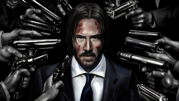 Джон уик 4 Постер