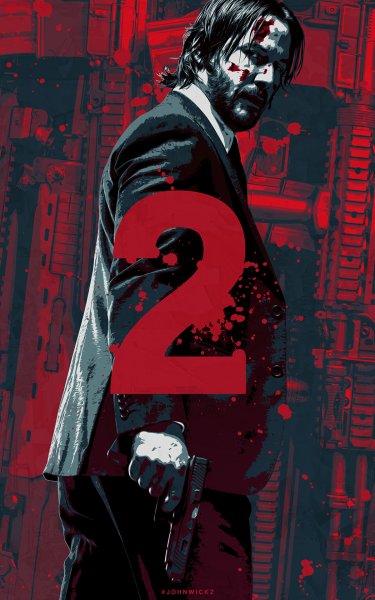 Джон уик 2 Постер