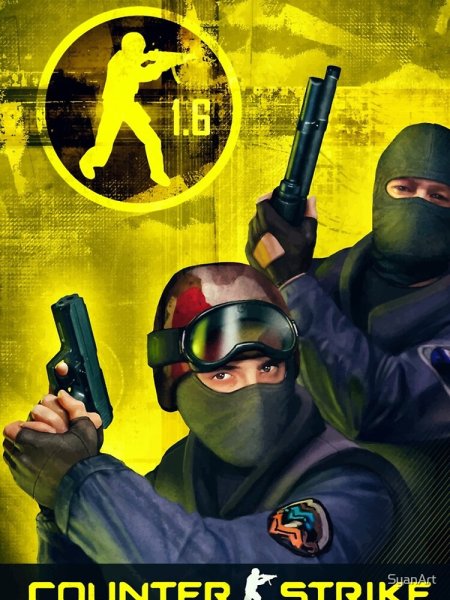 Плакат КС го