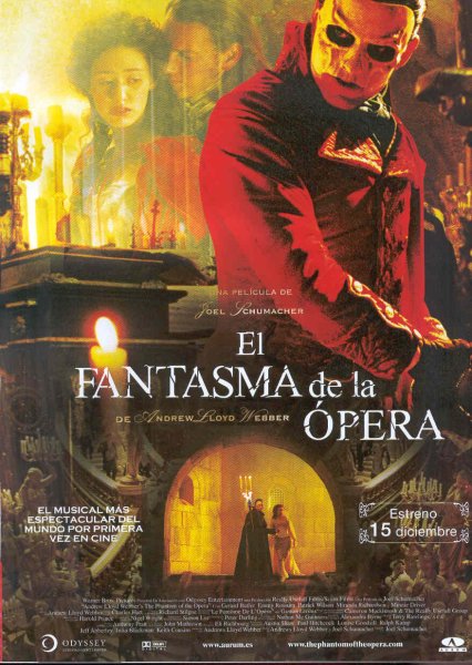 Призрак оперы фильм 2004 Постер